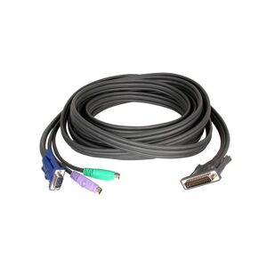 Aten 2L1606P 20' DB-25M to HDB and PS/2 Male KVM Cable