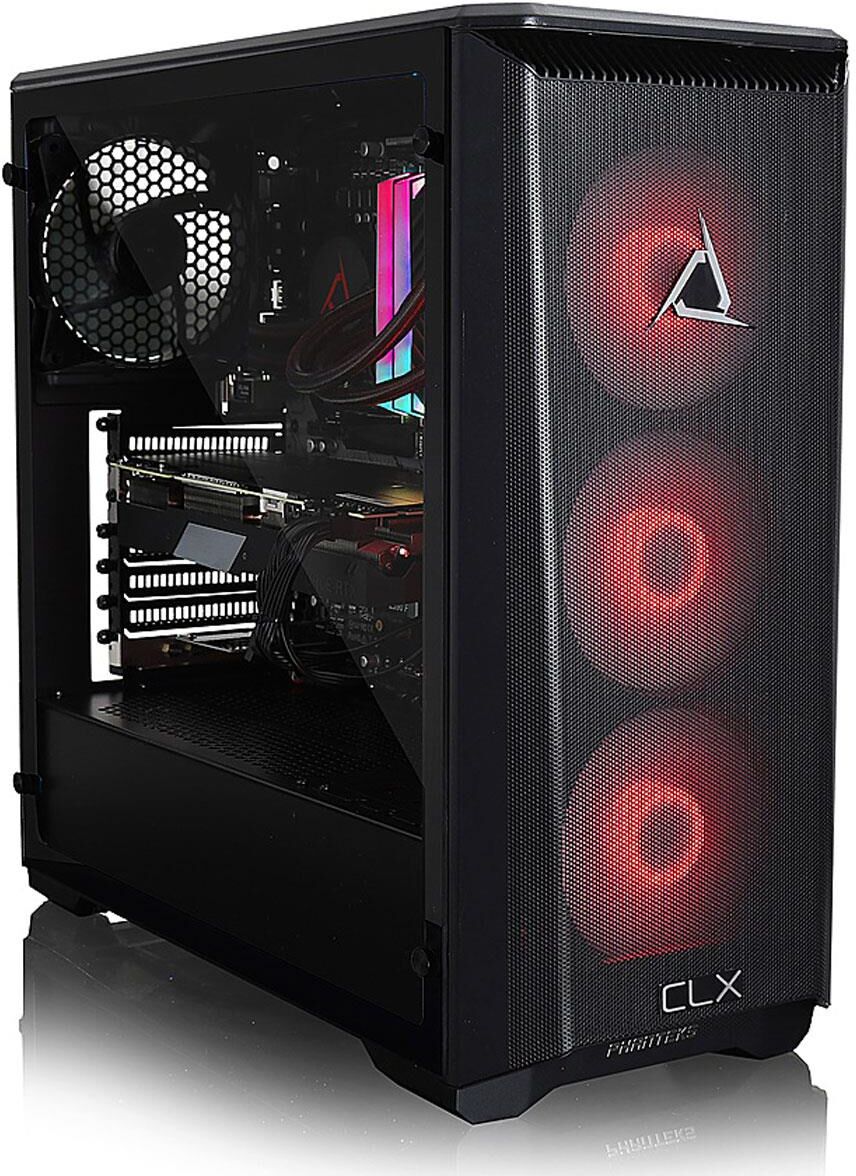 CLX Set VR Gaming Desktop, i9-10850K, 32GB RAM, 960GB SSD+4TB HDD, RTX 3080,W10H