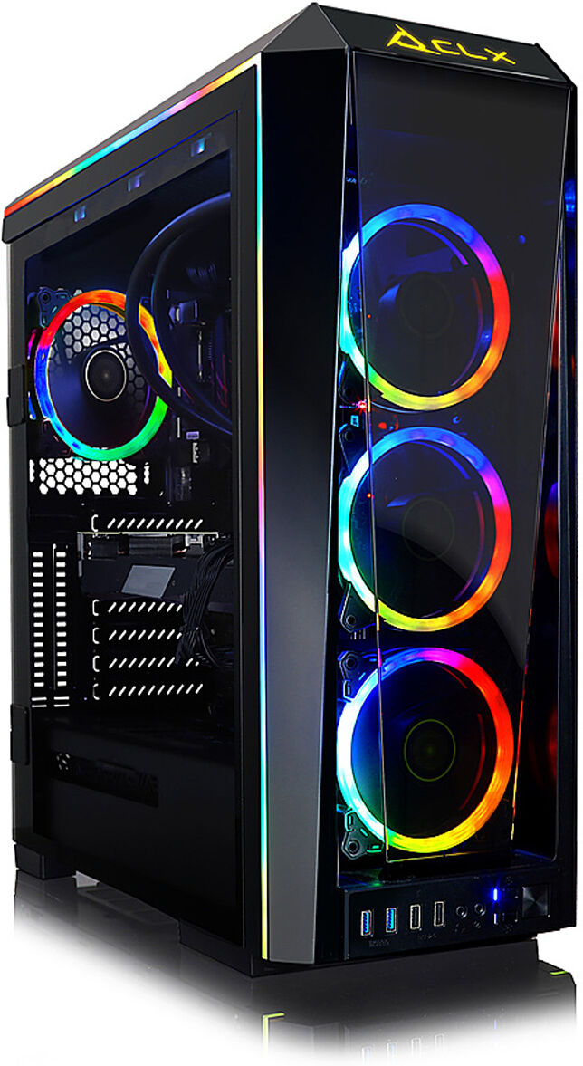 CLX Set VR Gaming Desktop, i7-10700K, 64GB RAM, 1TB SSD+6TB HDD, RTX 3070, W10H