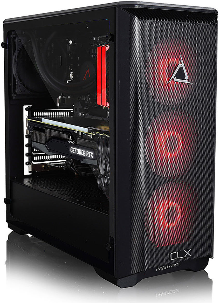 CLX Set VR Gaming Desktop, R9 5900X, 32GB, 960GB SSD+4TB HDD, RTX 3060 Ti, W10H