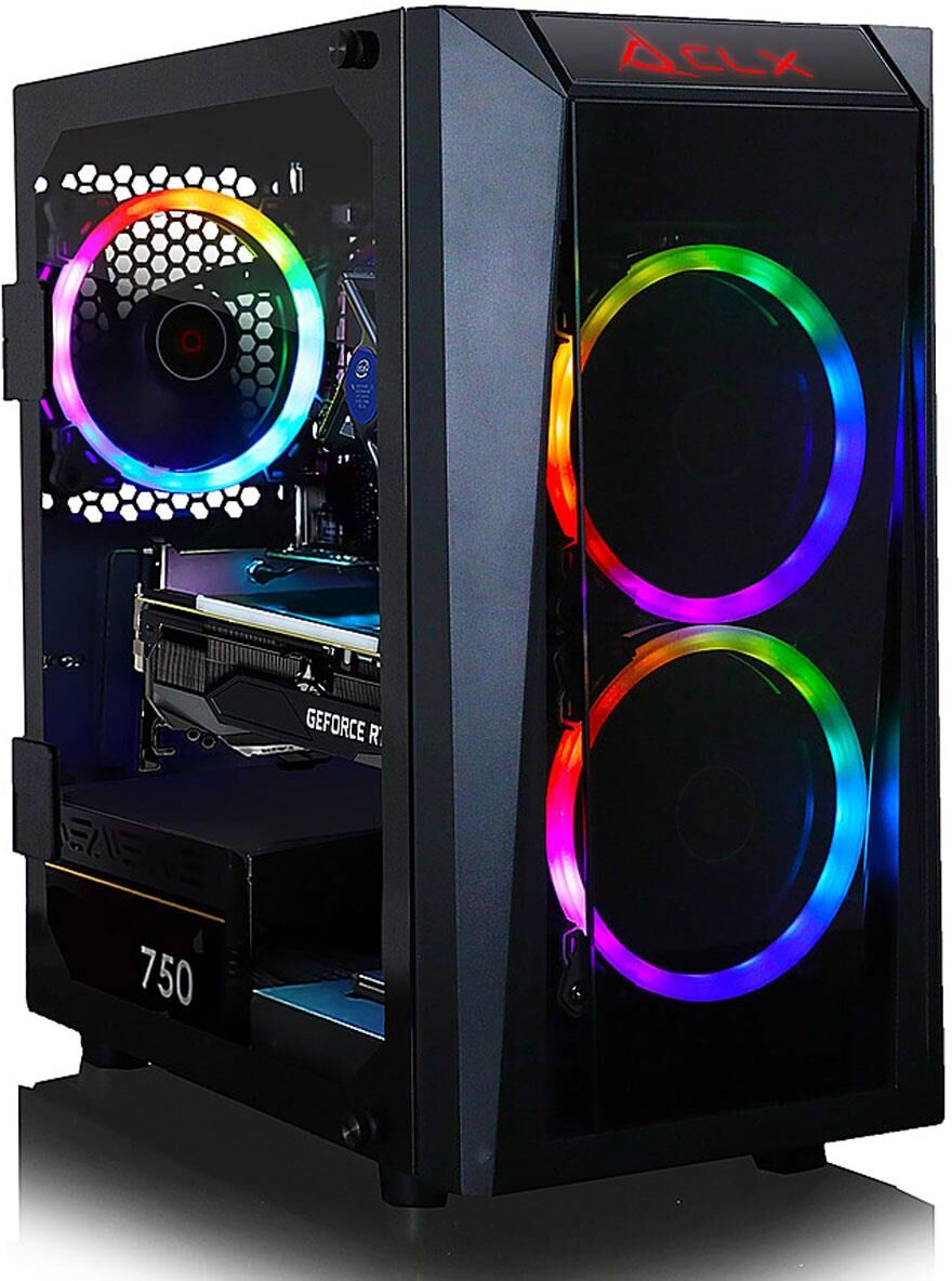 CLX Set Gaming Desktop, i5-10400F, 16GB, 240GB SSD+2TB HDD, RTX 3060 Ti,W10H