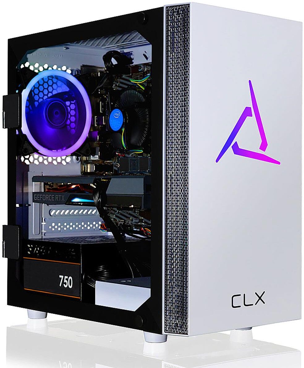 CLX Set VR-Ready Gaming, i5-10400F, 16GB RAM, 500GB SSD+2TB HDD, RTX 3060, W10H