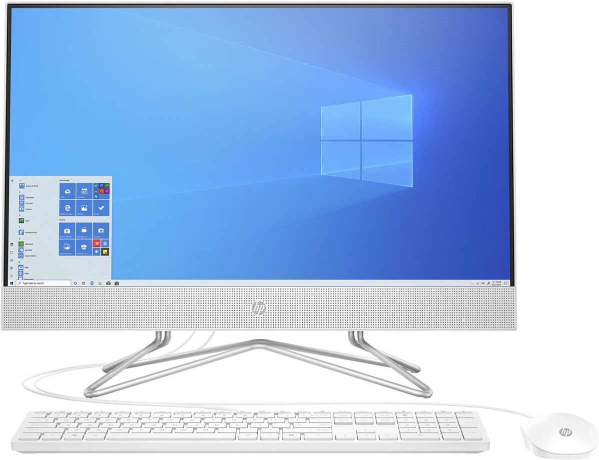 HP 24-df1370 23.8&quot; FHD AIO Touch Desktop, i5-1135G7, 8GB, 512GB SSD, W11H, White