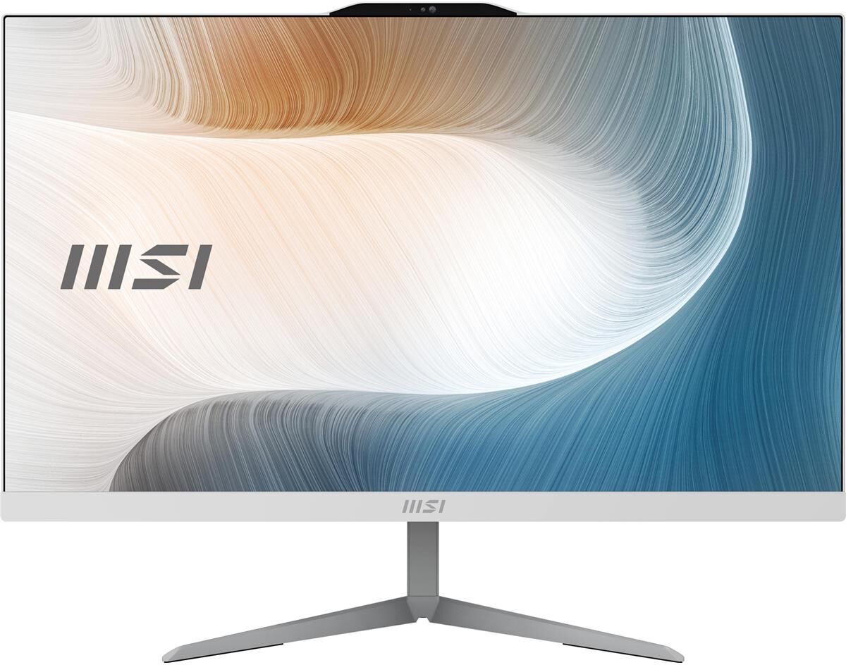 MSI Modern AM242 11M-892US 23.8&quot; FHD AIO, i3-1115G4,8GB RAM,256GB SSD,W11H,White