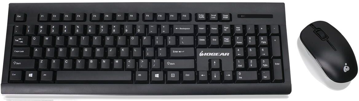 IOGear Long Range 2.4GHz Wireless Keyboard and Mouse Combo