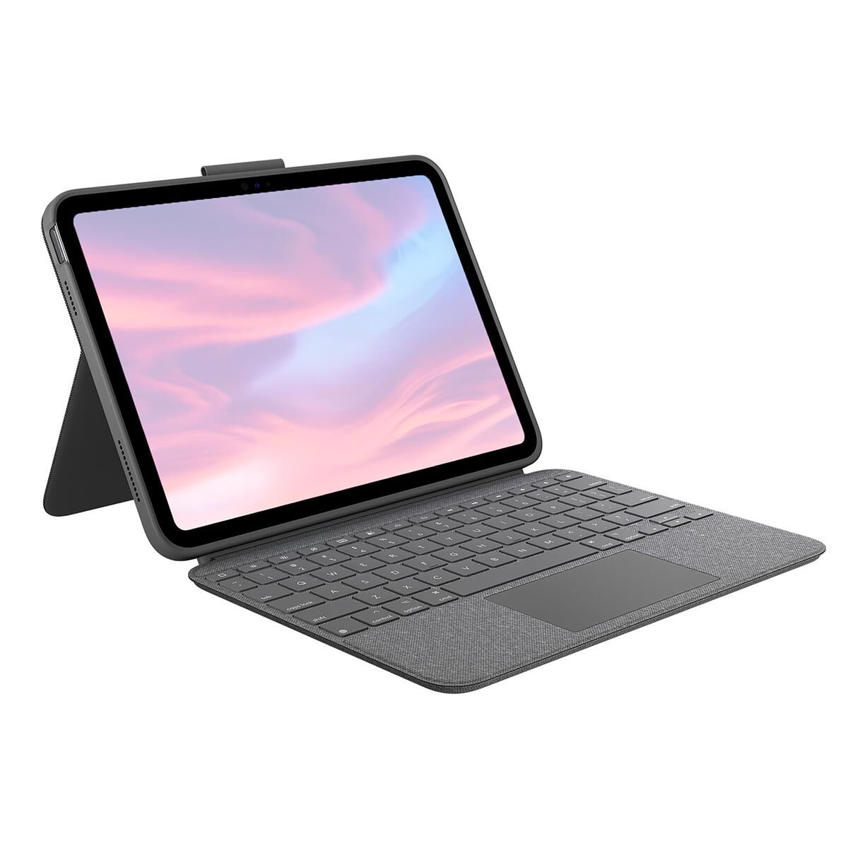 Logitech Combo Touch Backlit Keyboard Case for Apple iPad 10.9&quot; 10th Gen, Gray