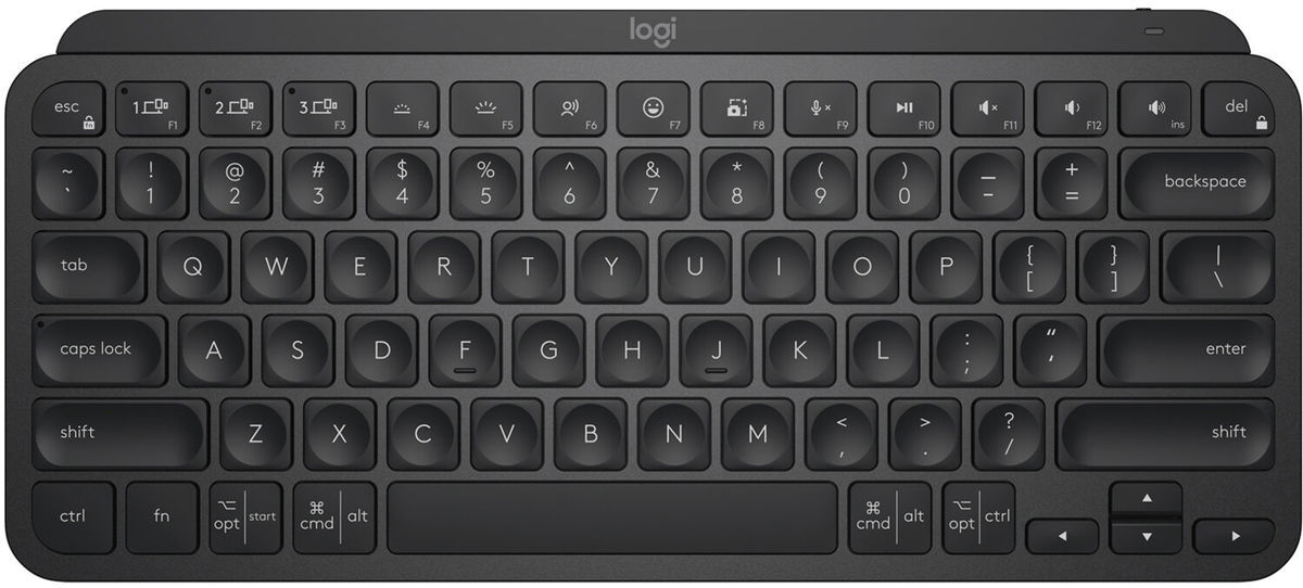 Logitech MX Keys Mini Wireless Keyboard, Black