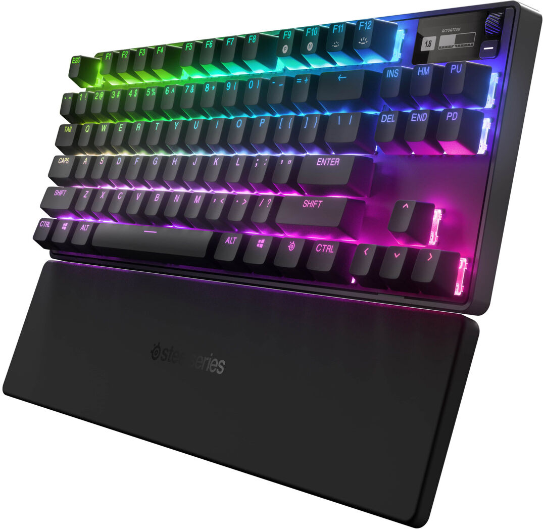 SteelSeries Apex Pro TKL Wireless RGB Mechanical Gaming Keyboard, 2023