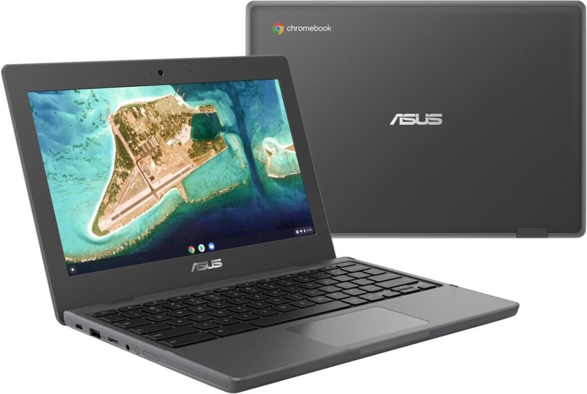 Asus Chromebook CR1 CR1100 11.6&quot; HD, N5100,8GB RAM,32GB eMMC,Chrome OS,Dark Gray