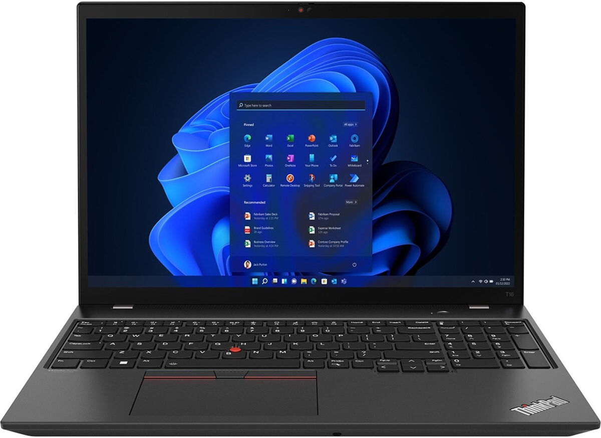 Lenovo ThinkPad T16 Gen 1 16&quot; WUXGA, R5 PRO 6650U, 16GB, 256GB SSD, W11P, Black