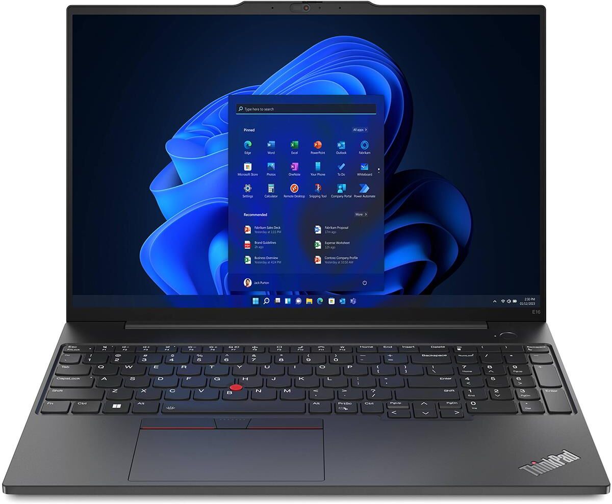 Lenovo ThinkPad E16 Gen 1 16&quot; WUXGA Laptop, i7-1355U, 16GB, 512GB SSD, W11P