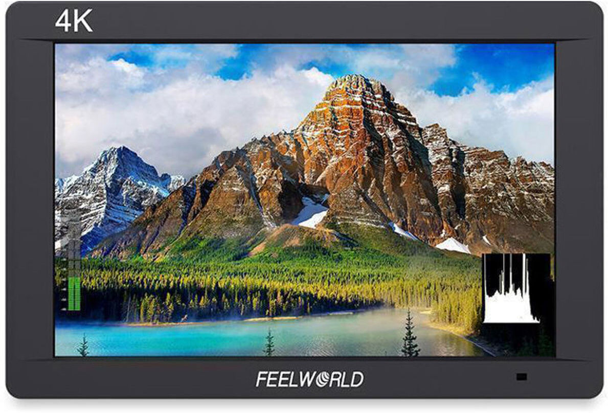 Feelworld FW703 7&quot; Full HD IPS On-Camera LED Monitor, 4K HDMI and 3G-SDI