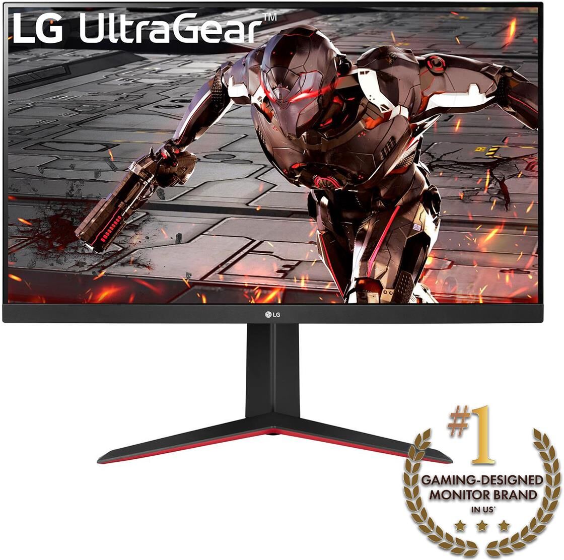 LG 32GN650-B UltraGear 32&quot; 16:9 QHD 165Hz Gaming Monitor with AMD FreeSync