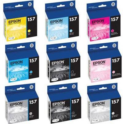 Epson Complete Ink Cartridge Set for Stylus R3000 Printer