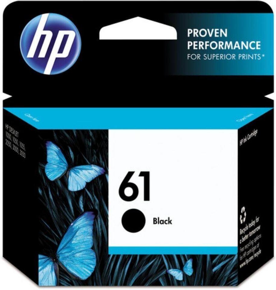 HP 61 Black Ink Cartridge