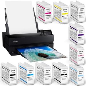 Epson SureColor P900 17&quot; Wide Format Wireless Inkjet Printer W/Ink Cartridge KIT