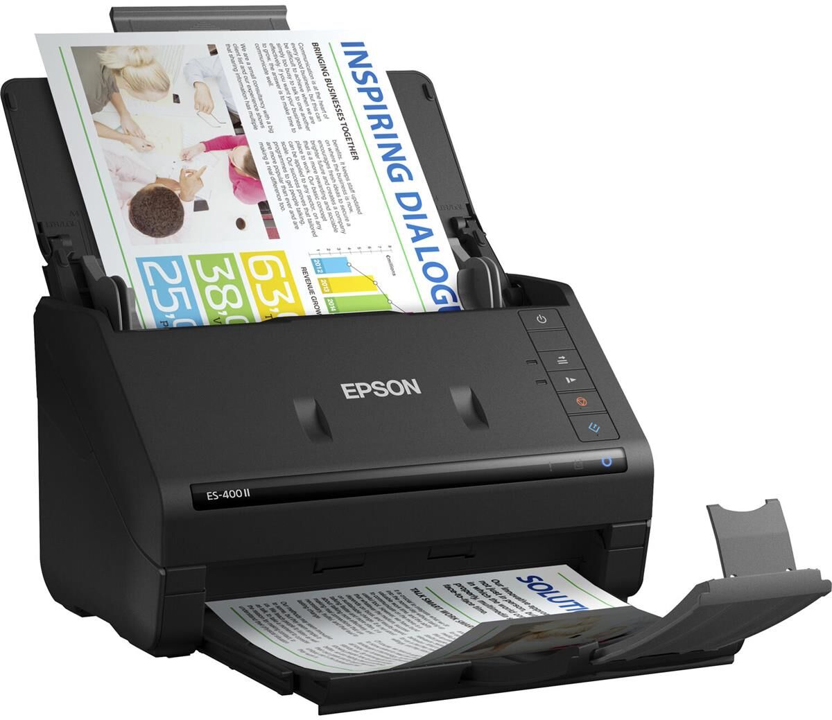 Epson WorkForce ES-400 II Duplex Desktop Document Scanner