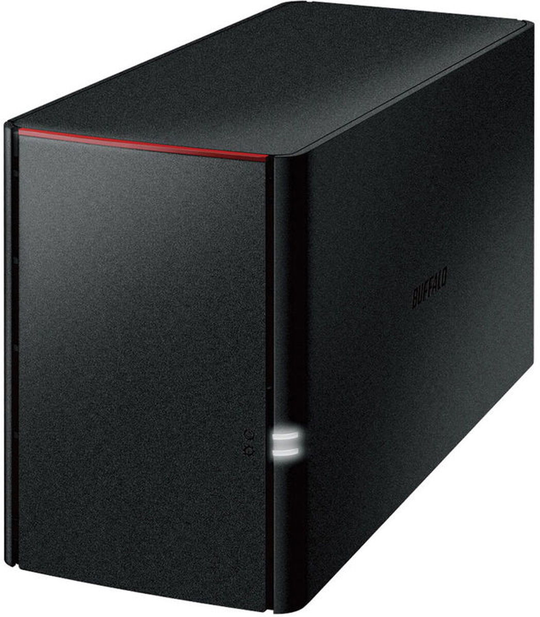 Buffalo LinkStation 220 2-Drive Bay 8TB NAS for Home, RAID 0/1/JBOD