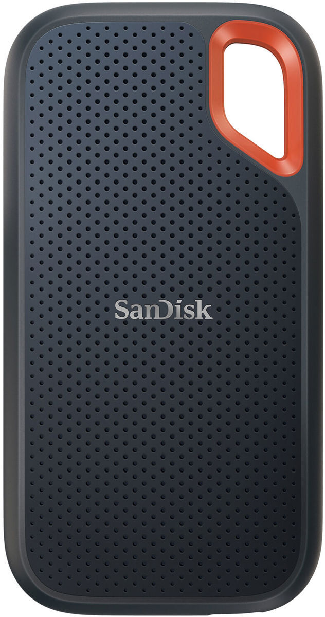 SanDisk Extreme Portable USB 3.2 Gen 2 Type-C External SSD V2, Updated Firmware 4TB Black