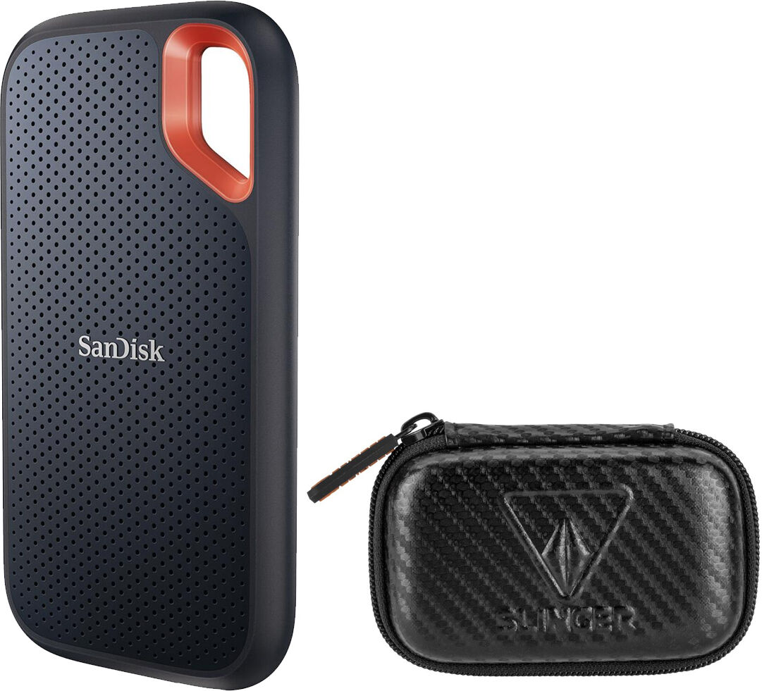 SanDisk Extreme Portable 4TB USB 3.2 Gen 2 Type-C External SSD V2 with Case