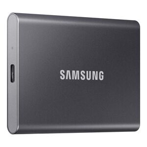 Samsung T7 500GB USB 3.2 Gen 2 Type-C Portable External SSD, Titan Gray