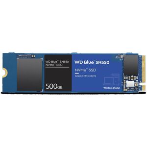 WD Blue SN550 500GB NVMe PCIe 3.0 x4 M.2 Internal SSD