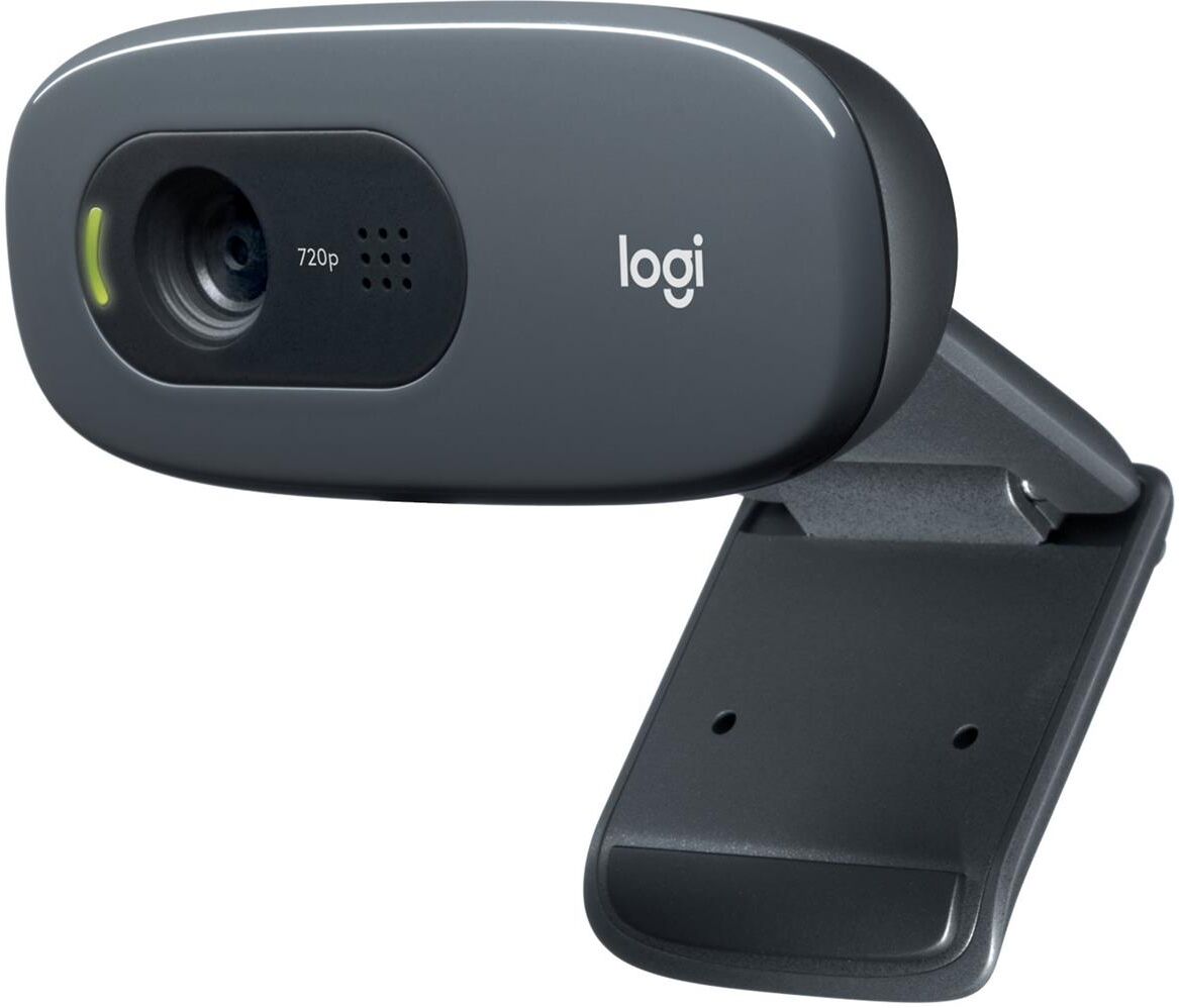 Logitech C270 3MP USB 2.0 Webcam, Black