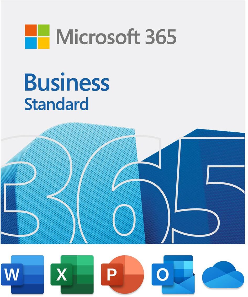 Microsoft 365 Business Standard 1-Year Subscription for PC/Mac, 1-User, Download