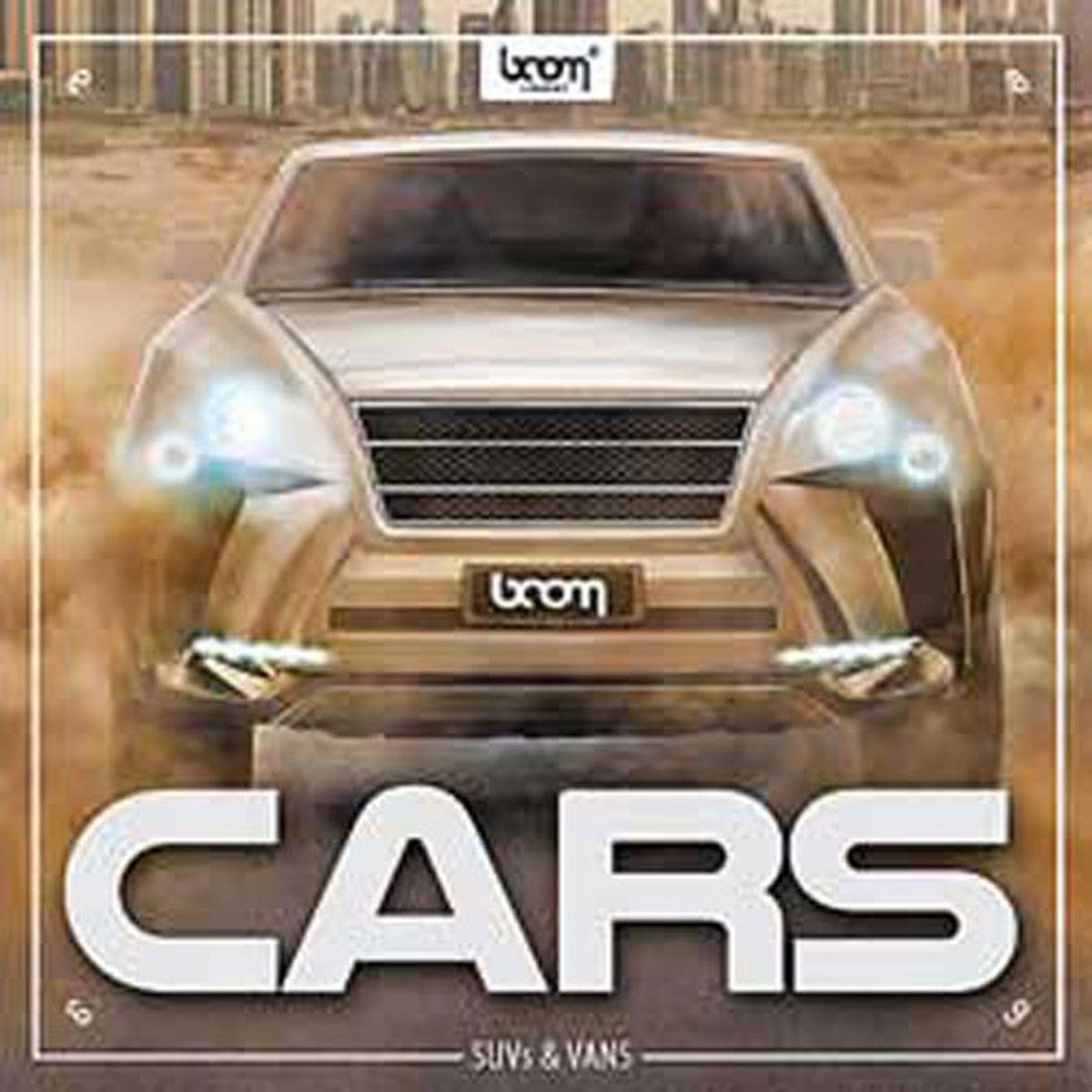 Sound Ideas Cars - SUVs &amp; Vans Sound Effects on DVD, 4 DVDs