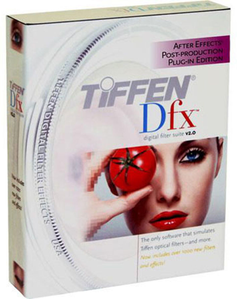 Tiffen DFX V2 Filter Software for Adobe After Effects