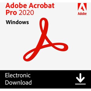 Adobe Acrobat Pro 2020 Software for Windows, Download