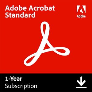 Adobe Acrobat Standard 1-Year Subscription, Download