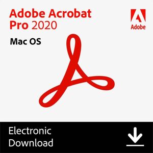 Adobe Acrobat Pro 2020 Perpetual License for Macintosh, Download