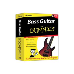 eMedia Bass Guitar For Dummies Software for Windows, Electronic Download