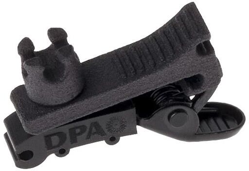 DPA Microphones 4-Way Clip for d:screet Lavalier Microphones, Black