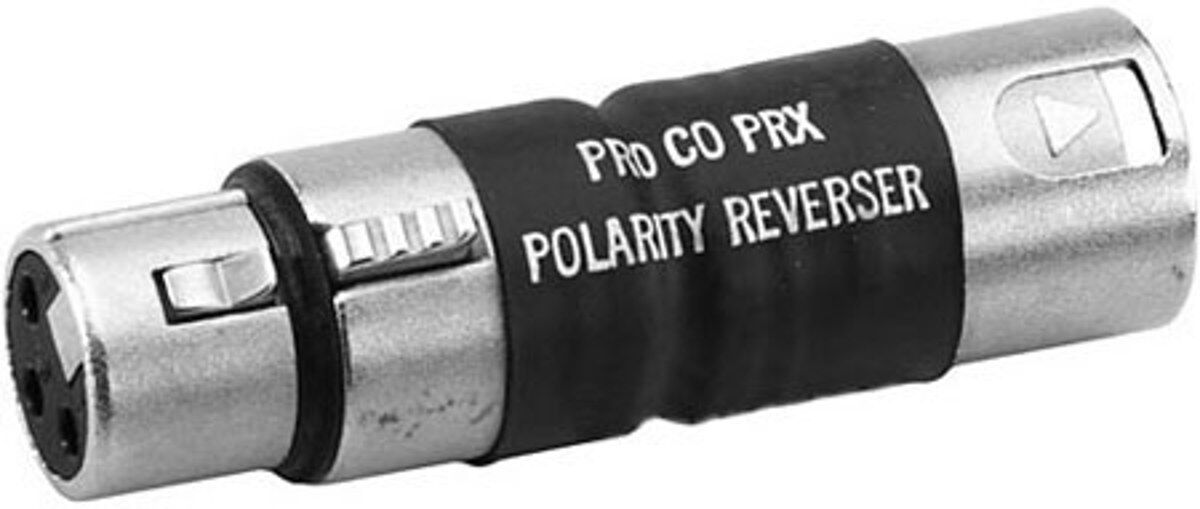 Pro Co Sound PRX XLR-Type Polarity Reversing Adapter