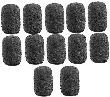 Sony ADR88B Urethane Windscreens Kit, Set of 12, Black