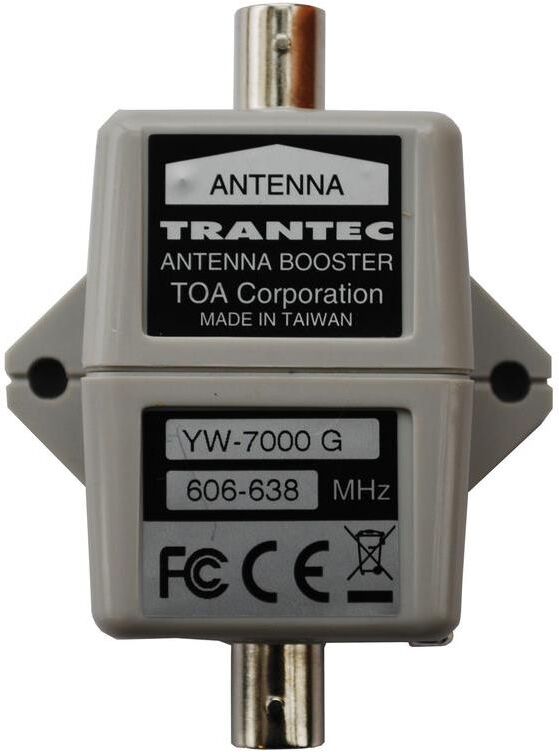 TOA Electronics Trantec Antenna Booster, G Band: 606-638MHz