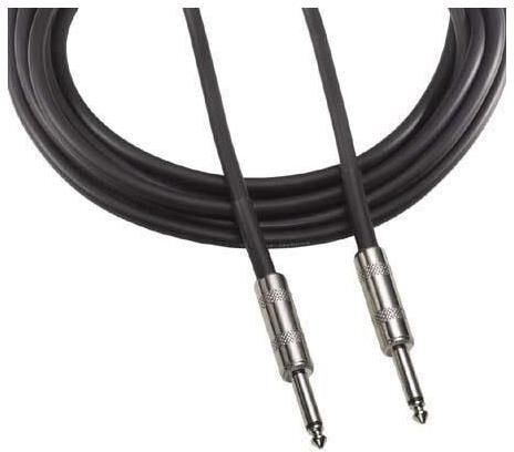 Audio-Technica Speaker Cable, 14-ga., 1/4&quot; - 1/4&quot; Phone Plug, 15'