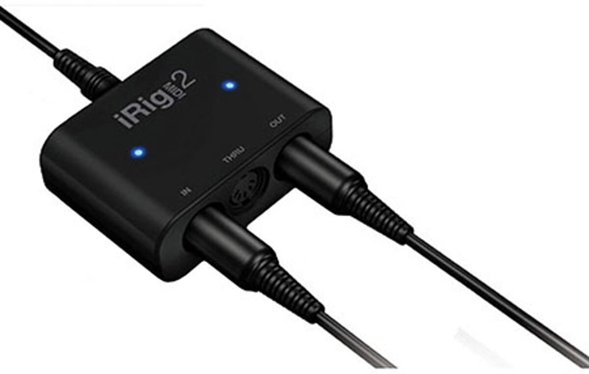 IK Multimedia iRig MIDI 2 MIDI Interface for iPhone/iPod Touch/iPad/Mac/PC