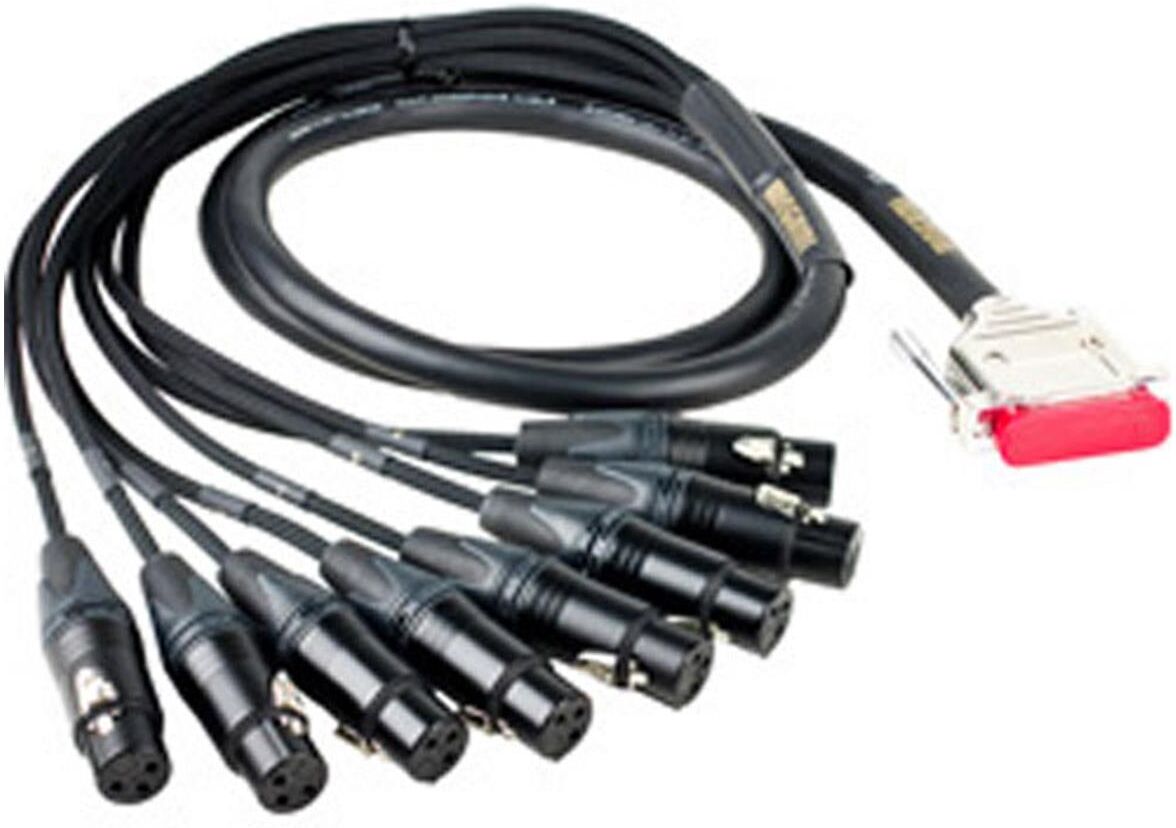 Marshall Electronics 5' DB25 to XLR Female 8-Channel Analog Audio Input Cable