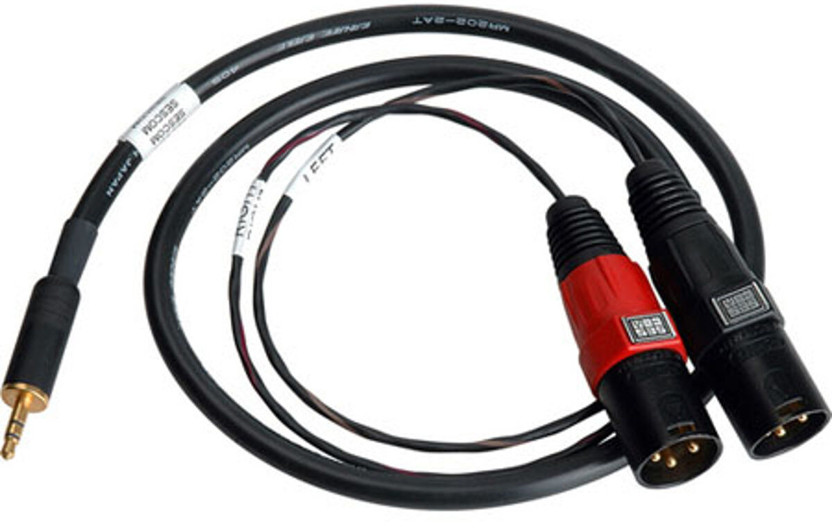 Sescom SES-IPOD-XLRM03 3.5mm Stereo to Dual XLR Cable