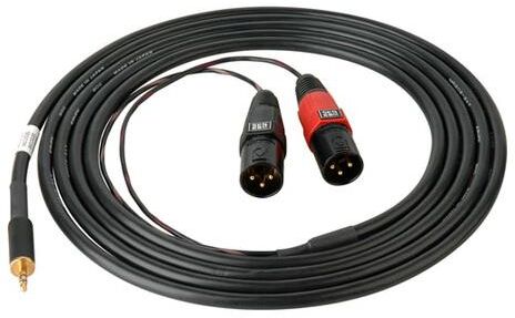 Sescom SES-IPOD-XLRM10 3.5mm Stereo to Dual XLR Cable