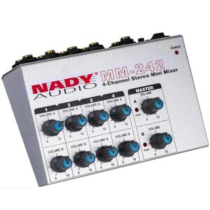 Nady MM-242 4/8-Channel Stereo/Mono Mini Mixer
