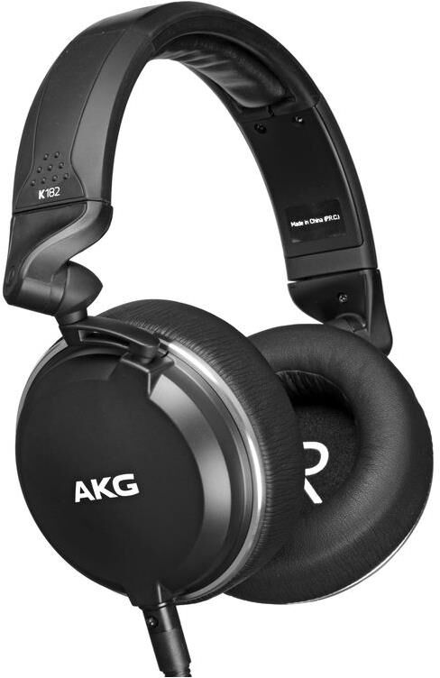 AKG Acoustics K182 Professional Closed-Back Monitor Headphones