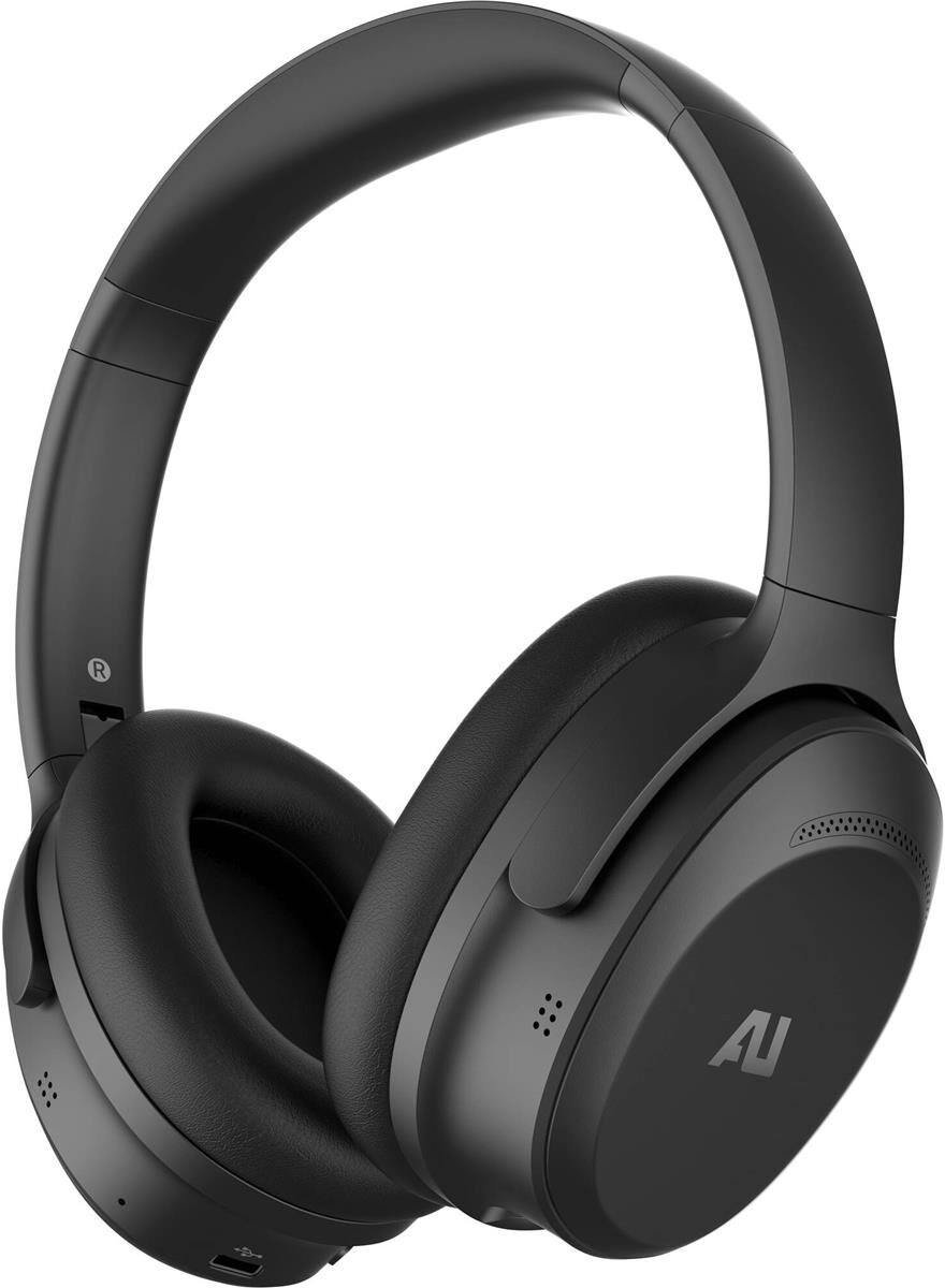 Ausounds AU-XT ANC True Wireless Graphene Driver Over-Ear Headphones, Black