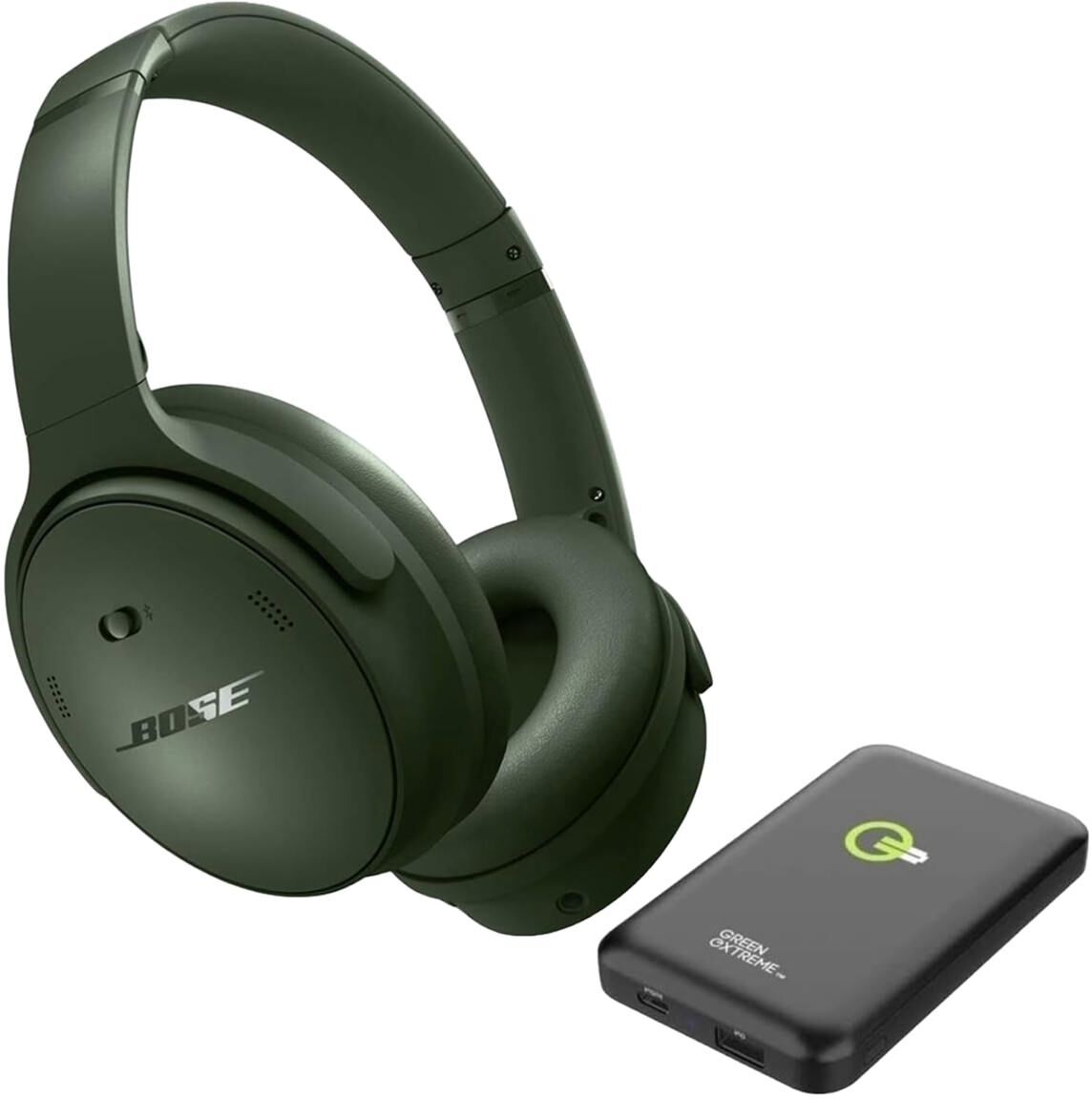 Bose QuietComfort Wireless Noise Cancelling Over-Ear Headphones W Power, Green