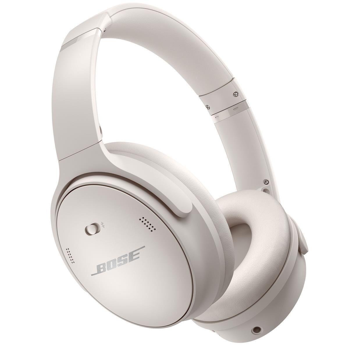 Bose QuietComfort 45 Wireless Noise Cancelling Headphones, White Smoke