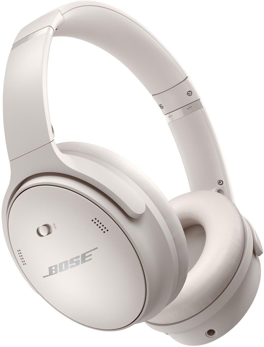 Bose QuietComfort 45 Wireless Noise Cancelling Headphones, White Smoke