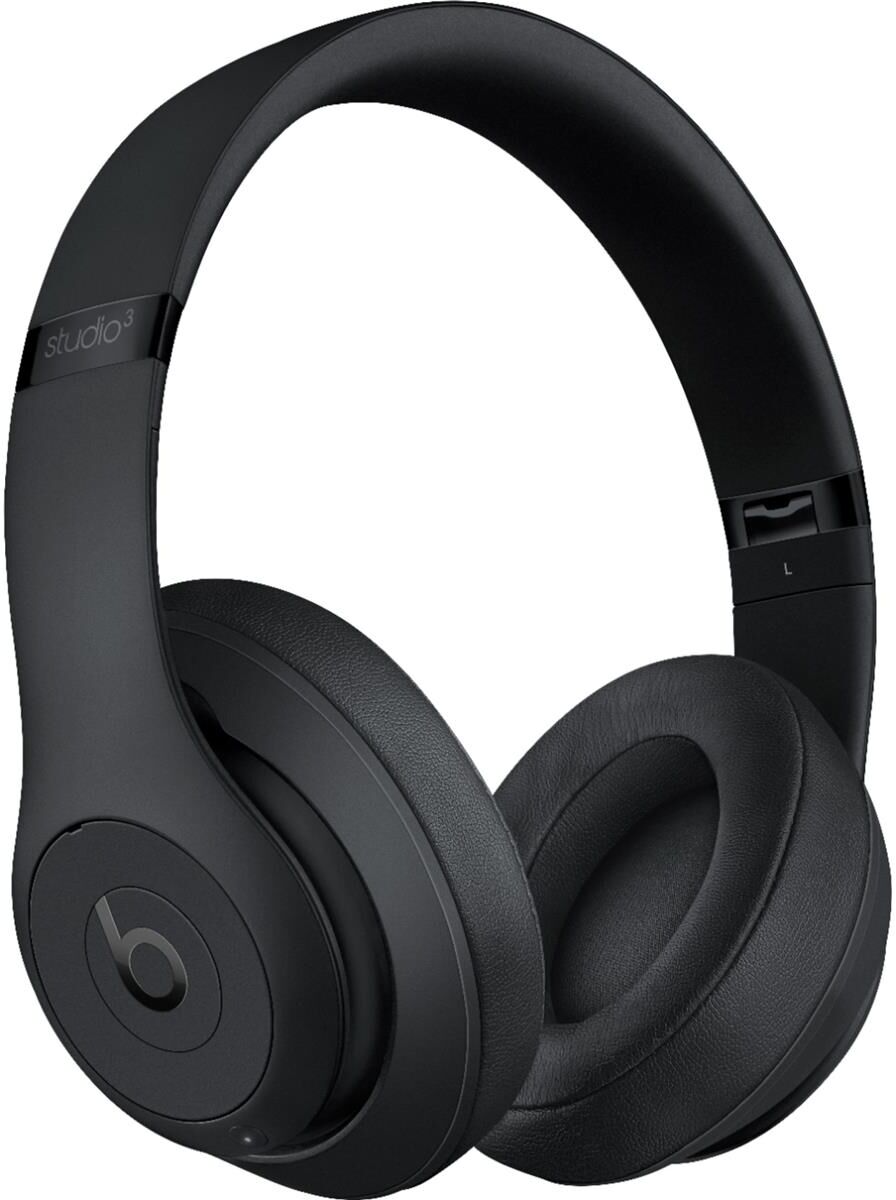 Beats by Dr. Dre Beats Studio3 Wireless Over-Ear Headphones, Matte Black